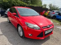 Used Ford Focus Zetec 2013 Red Hatchback