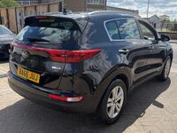 Begagnad Kia Sportage 115 HK (84 kW) 2017 Svart SUV