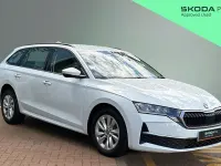 Used Skoda Octavia SE Technology 116 HP (85 kW) 2025 White Estate