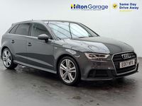 Used Audi A3 Sportback S-Line 150 HP (110 kW) 2017 Grey Hatchback