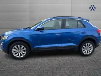 Used VW T-Roc SE 150 HP (110 kW) 2020 Blue SUV