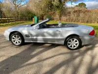 Used Mercedes SL500 2003 Silver Cabriolet