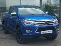 Begagnad Toyota HiLux 150 HK (110 kW) 2018 Blå Pickup