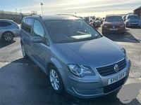 Used VW Touran Match 90 HP (66 kW) 2010 Grey MPV
