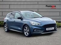 Used Ford Focus Active 123 HP (90 kW) 2021 Blue Hatchback