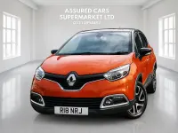 Used Renault Captur Dynamique 90 HP (66 kW) 2014 Orange/black SUV