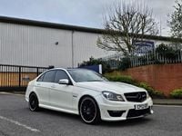 Used Mercedes C63 AMG 2012 White Sedan