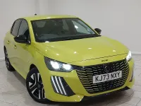 Used Peugeot 208 Allure 101 HP (74 kW) 2024 Yellow Hatchback