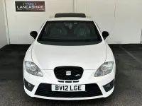 Used Seat Leon CUPRA 2012 White Hatchback