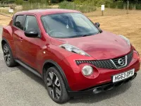 Used Nissan Juke N-TEC 2014 Red SUV