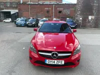 Used Mercedes CLA180 122 HP (89 kW) 2014 Red Coupe