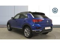 Used VW T-Roc Design 115 HP (84 kW) 2018 Blue SUV