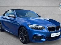 Used BMW M240 M Sport 340 HP (250 kW) 2017 Blue Cabriolet