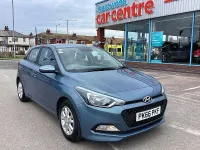 Used Hyundai i20 SE 84 HP (61 kW) 2016 Blue Hatchback