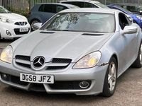 Begagnad Mercedes SLK280 2008 Silver Cab