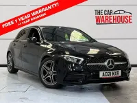 Used Mercedes A220 AMG line 190 HP (139 kW) 2021 Black Hatchback