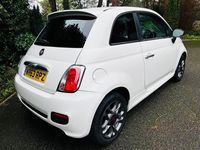 Used Fiat 500 S 69 HP (50 kW) 2013 White Hatchback