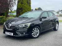 Used Renault Mégane Dynamique 2017 Black Hatchback