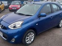 Used Nissan Micra Acenta 2015 Blue Hatchback