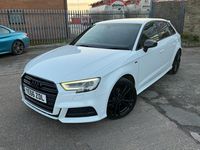 Used Audi A3 S-Line 150 HP (110 kW) 2016 White Hatchback
