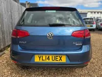 Second-hand VW Golf VII SE 150 CP (110 kW) 2014 Albastru Hatchback