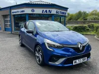 Used Renault Clio V RS Line 90 HP (66 kW) 2022 Iron blue metallic Hatchback