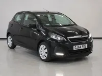Used Peugeot 108 Active 2014 Black Hatchback