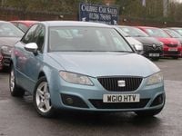 Used Seat Exeo 120 HP (88 kW) 2010 Blue Sedan