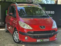 Used Peugeot 1007 75 HP (55 kW) 2007 Red MPV