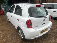 Used Nissan Micra Visia 2016 White Hatchback