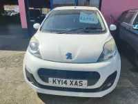 Used Peugeot 107 Allure 68 HP (50 kW) 2013 White Hatchback