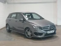 Used Mercedes B220 AMG line 177 HP (130 kW) 2016 Grey Hatchback