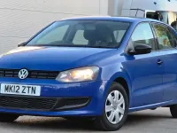Used VW Polo S 59 HP (43 kW) 2012 Blue Hatchback