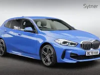 Used BMW 118 M Sport 138 HP (101 kW) 2020 Blue Hatchback