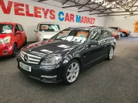 Used Mercedes C220 170 HP (125 kW) 2012 Black Estate