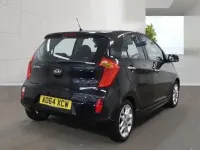 Used Kia Picanto 84 HP (61 kW) 2014 Black Hatchback