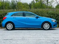 Used Mercedes A180 SE 120 HP (88 kW) 2014 Blue Hatchback