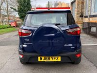 Used Ford Ecosport Zetec 100 HP (73 kW) 2018 Blue SUV