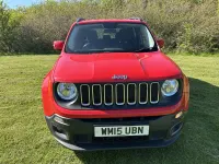 Used Jeep Renegade Longitude 120 HP (88 kW) 2015 Red SUV