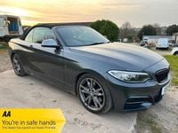 Used BMW M235 Comfort Edition 2015 Grey Cabriolet
