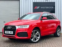 Begagnad Audi Q3 S-line plus 150 HK (110 kW) 2017 Röd SUV