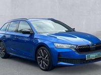 New Skoda Octavia SportLine 150 HP (110 kW) 2025 Race blue metallic