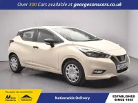 Used Nissan Micra Visia 92 HP (67 kW) 2022 White Hatchback