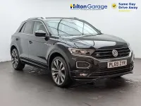 Used VW T-Roc R-line 150 HP (110 kW) 2020 Black SUV