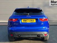 Used Jaguar F-Pace R-Sport 250 HP (183 kW) 2017 Caesium blue metallic SUV