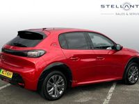 Used Peugeot e-208 Allure Premium 100 kW (136 HP) 2021 Red Hatchback