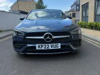 Used Mercedes CLA220 AMG line 2022 Blue Sedan
