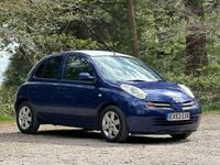 Used Nissan Micra 87 HP (63 kW) 2003 Blue Hatchback