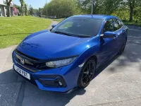 Used Honda Civic Sport 180 HP (132 kW) 2021 Blue Hatchback