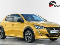 Used Peugeot e-208 GTi 100 kW (136 HP) 2022 Yellow Hatchback